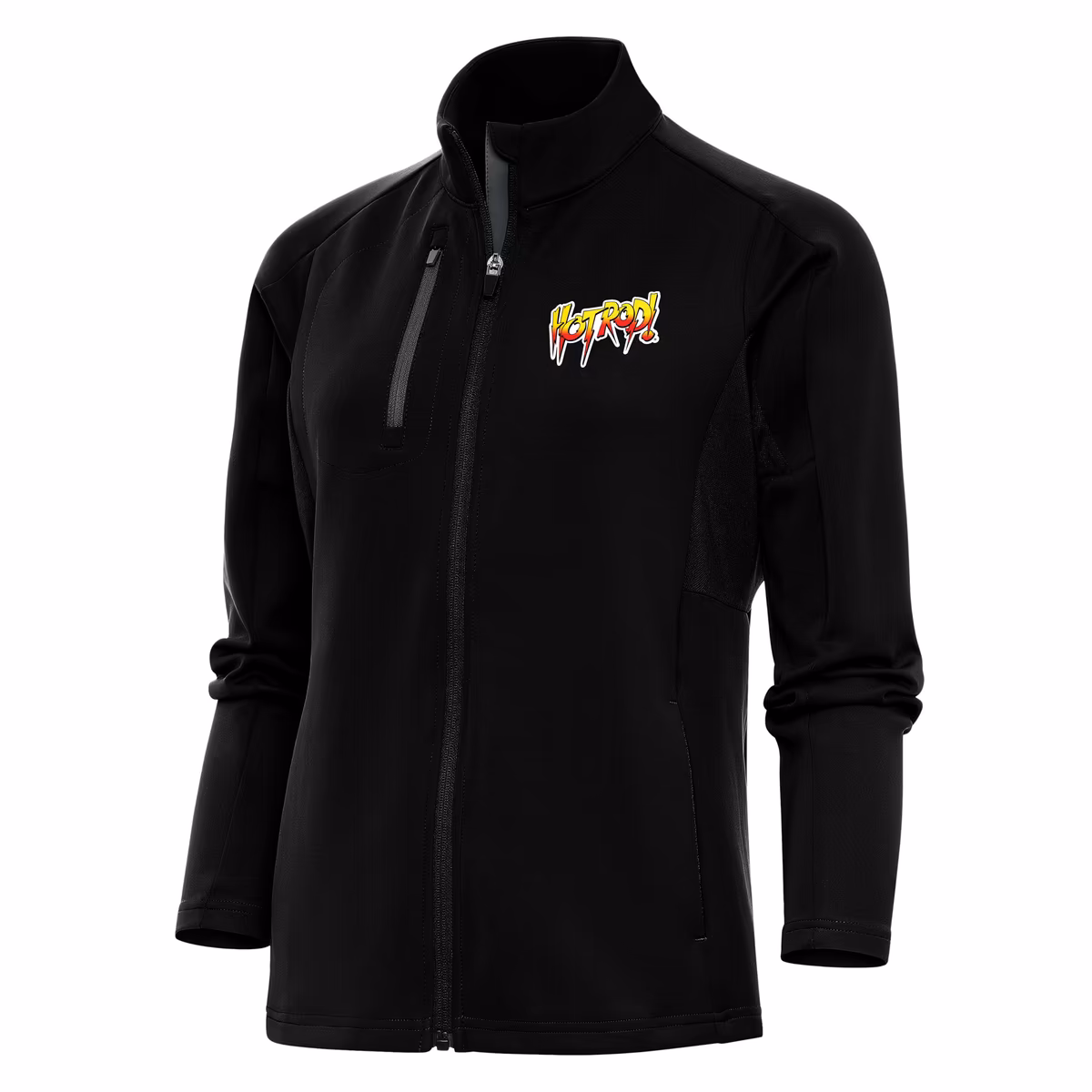 Women's Antigua  Black "Rowdy" Roddy Piper Generation Full-Zip Jacket