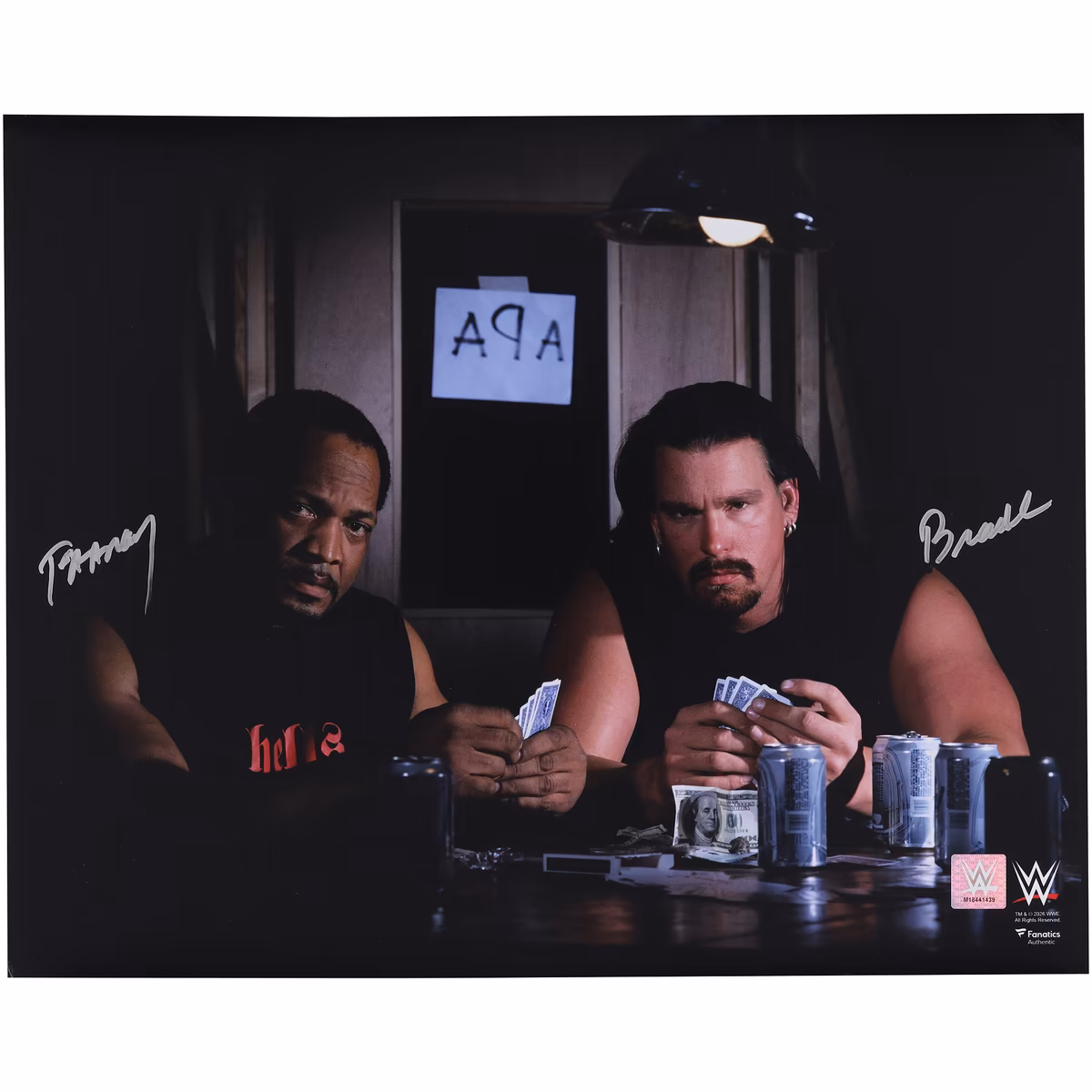 Bradshaw & Faarooq The APA WWE Autographed 16" x 20" Dual Photograph