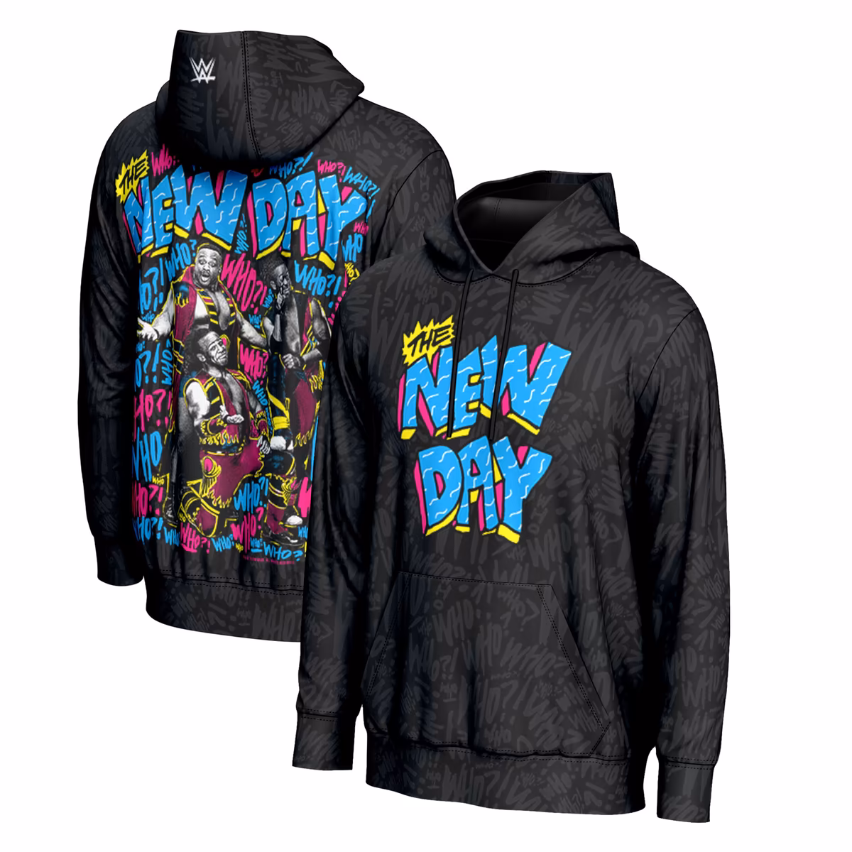 Men's ProSphere Black The New Day Graffiti Pullover Hoodie 6 Men's ProSphere Black The New Day Graffiti Pullover Hoodie