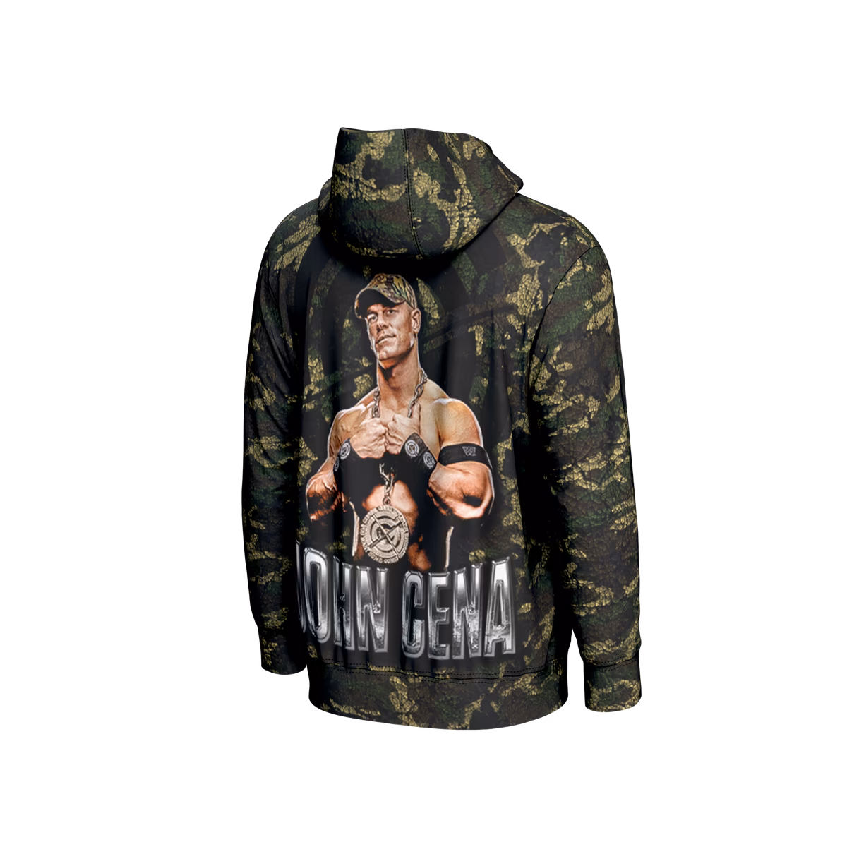 Men's ProSphere Black John Cena Chain Hoodie 4 Men's ProSphere Black John Cena Chain Hoodie
