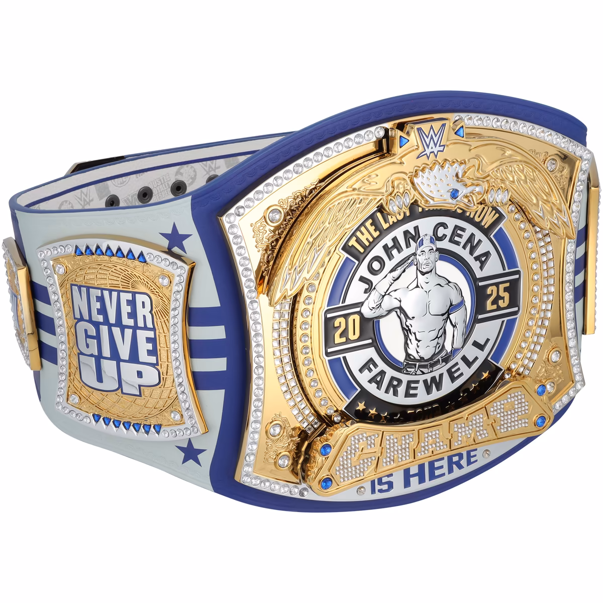 John Cena WWE Autographed Farewell Tour 2025 Lexington Replica Title Belt - Limited Edition of 25 3 John Cena WWE Autographed Farewell Tour 2025 Lexington Replica Title Belt - Limited Edition of 25