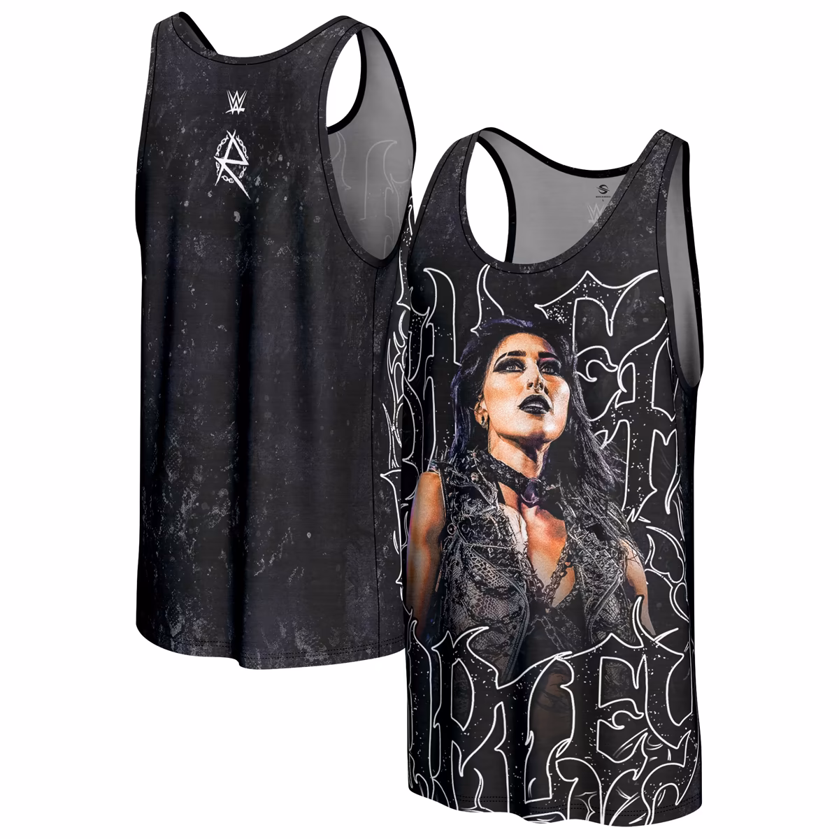 Men's ProSphere Black Rhea Ripley Superstar Tank Top 1 Men's ProSphere Black Rhea Ripley Superstar Tank Top