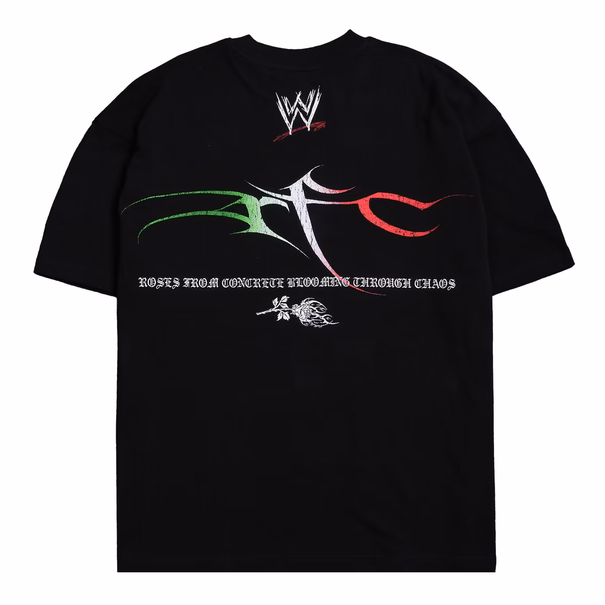Men's Civil Regime Black Eddie Guerrero Lucha Rose Everyday Boxy T-Shirt 4 Men's Civil Regime Black Eddie Guerrero Lucha Rose Everyday Boxy T-Shirt