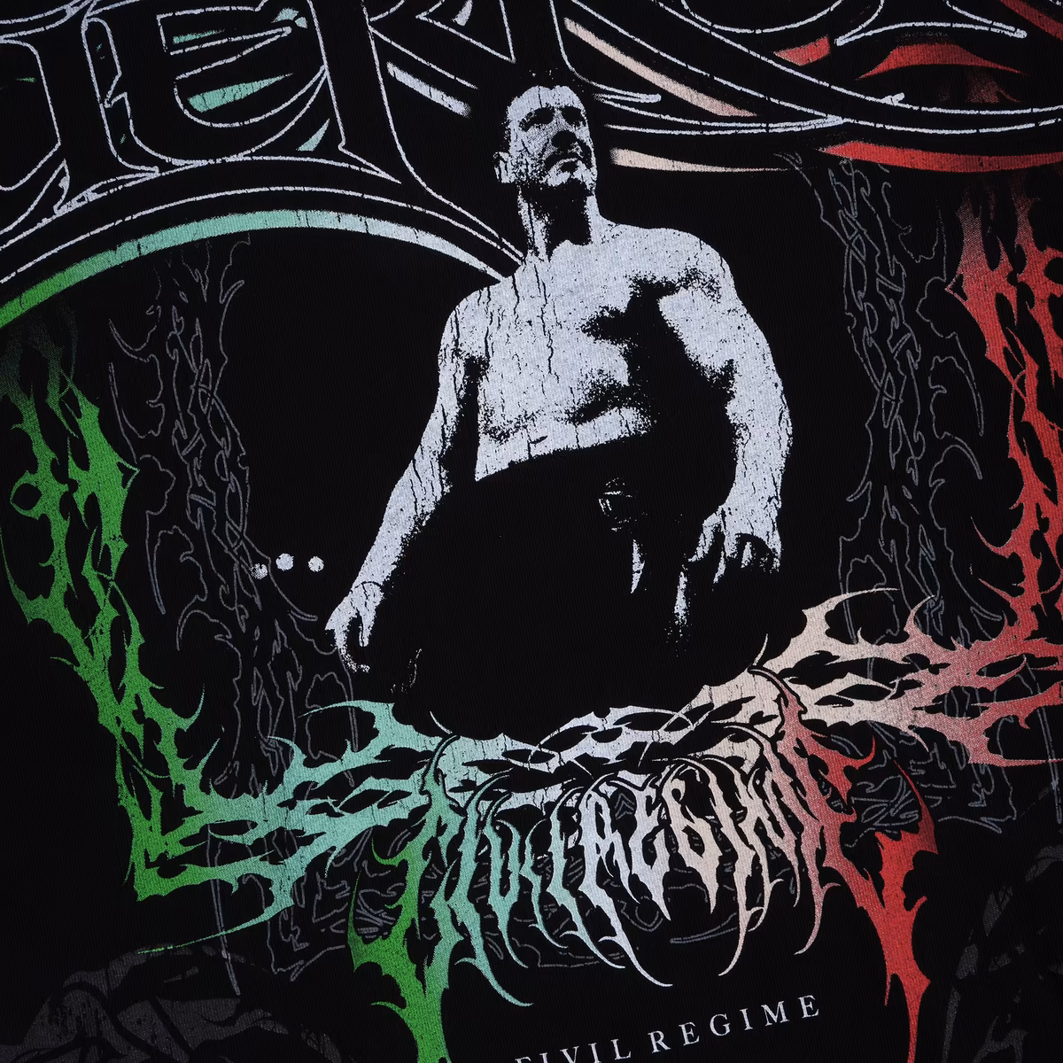 Men's Civil Regime Black Eddie Guerrero Lucha Rose Everyday Boxy T-Shirt 5 Men's Civil Regime Black Eddie Guerrero Lucha Rose Everyday Boxy T-Shirt
