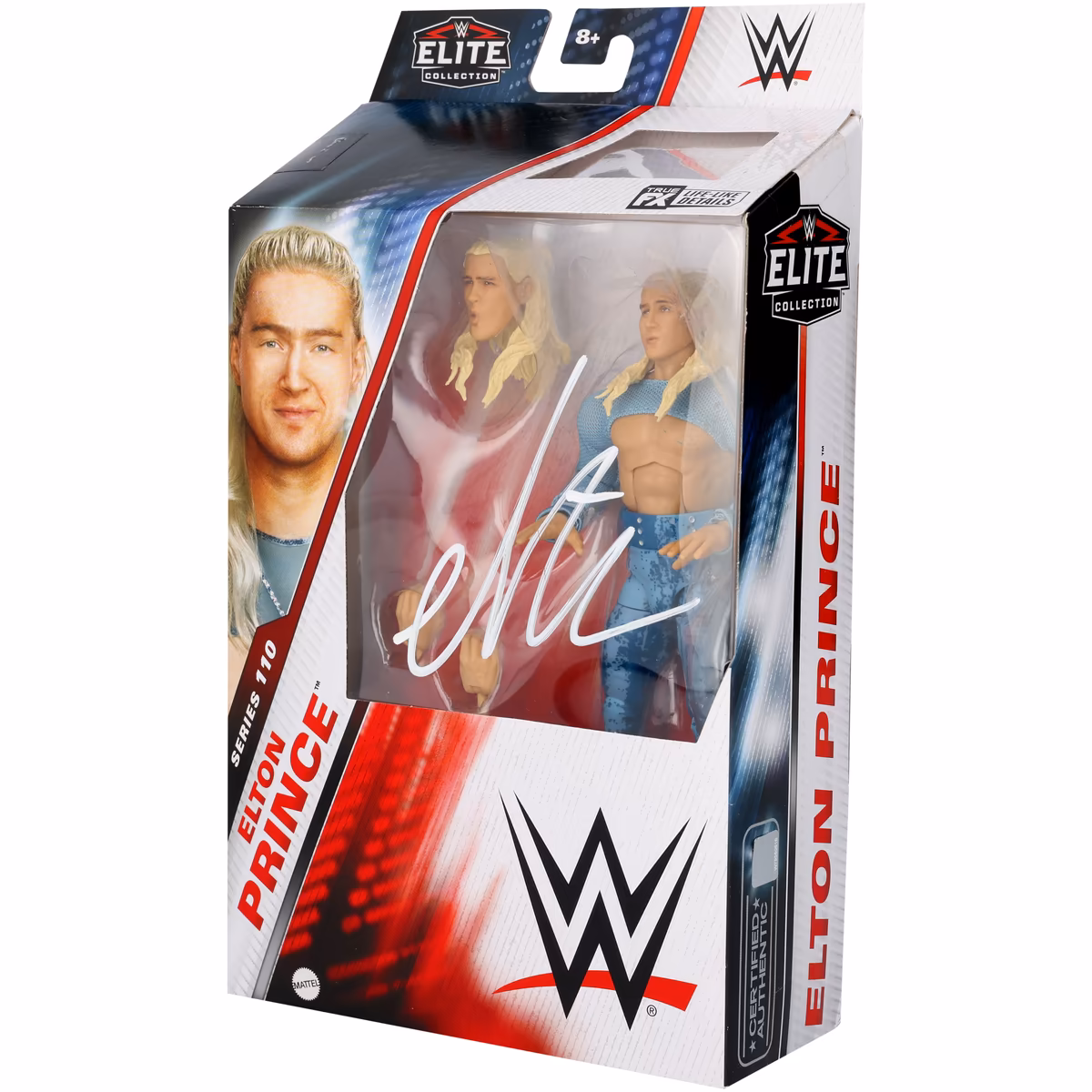 Elton Prince WWE Autographed Mattel Elite Collection Series 110 Action Figure