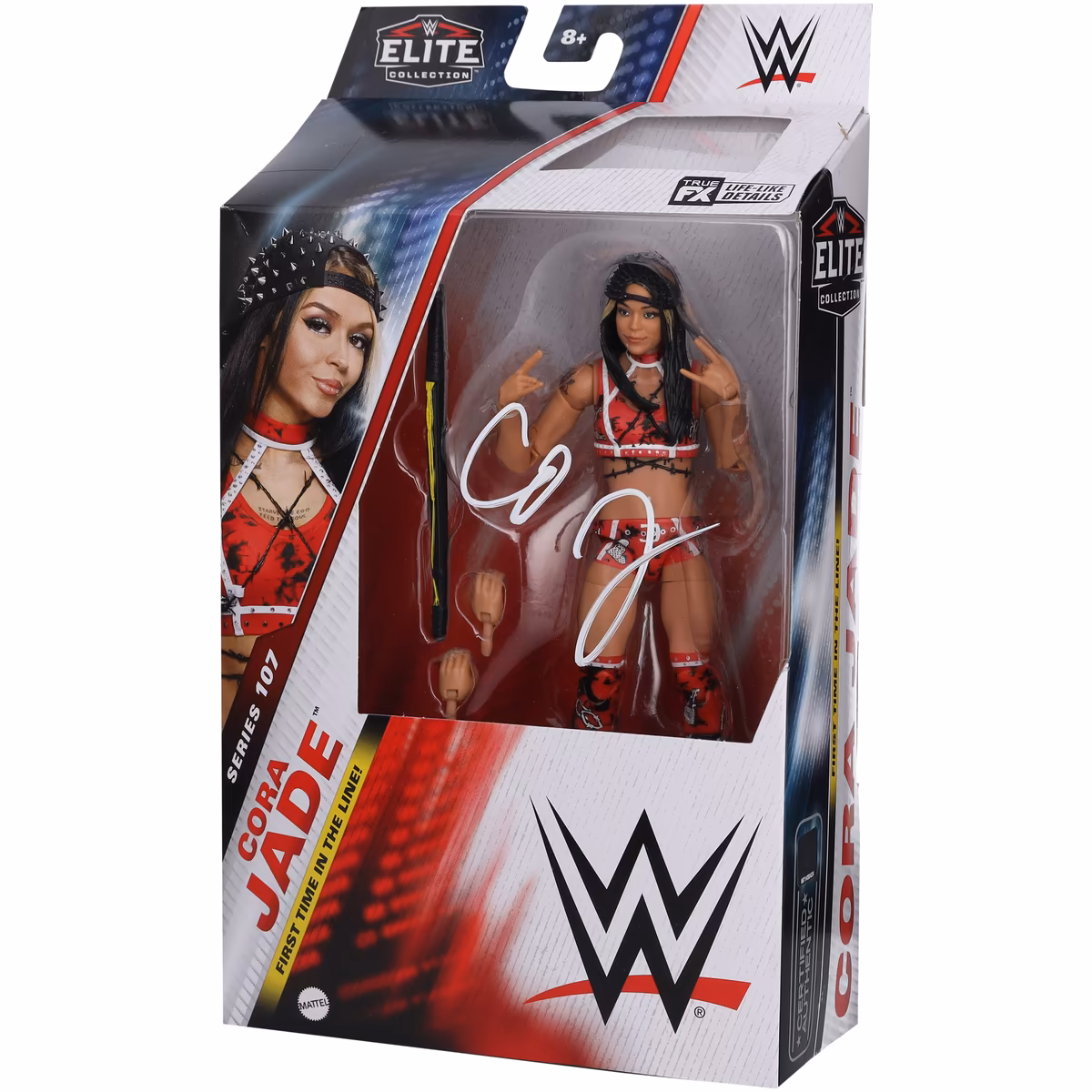 Cora Jade WWE Autographed Mattel Elite Collection Series 107 Action Figure