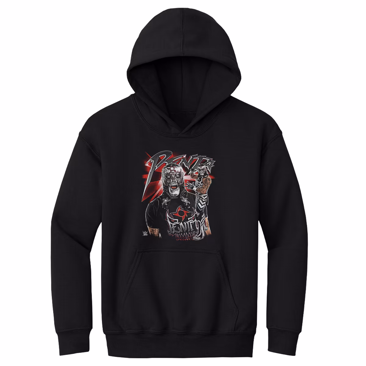 Youth 500 Level Black Penta Vintage Hoodie