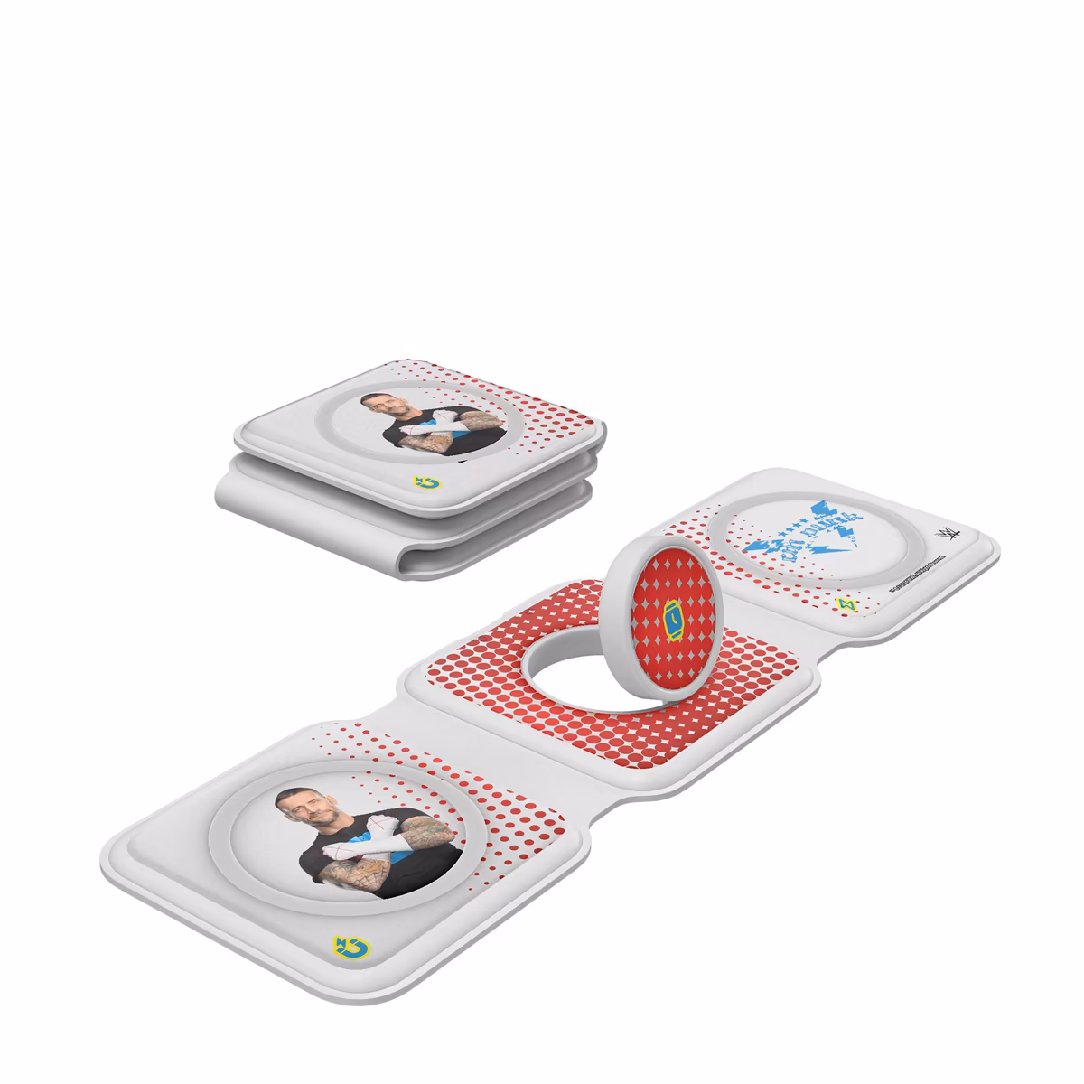 Keyscaper CM Punk 3-in-1 Foldable Charger 1 Keyscaper CM Punk 3-in-1 Foldable Charger