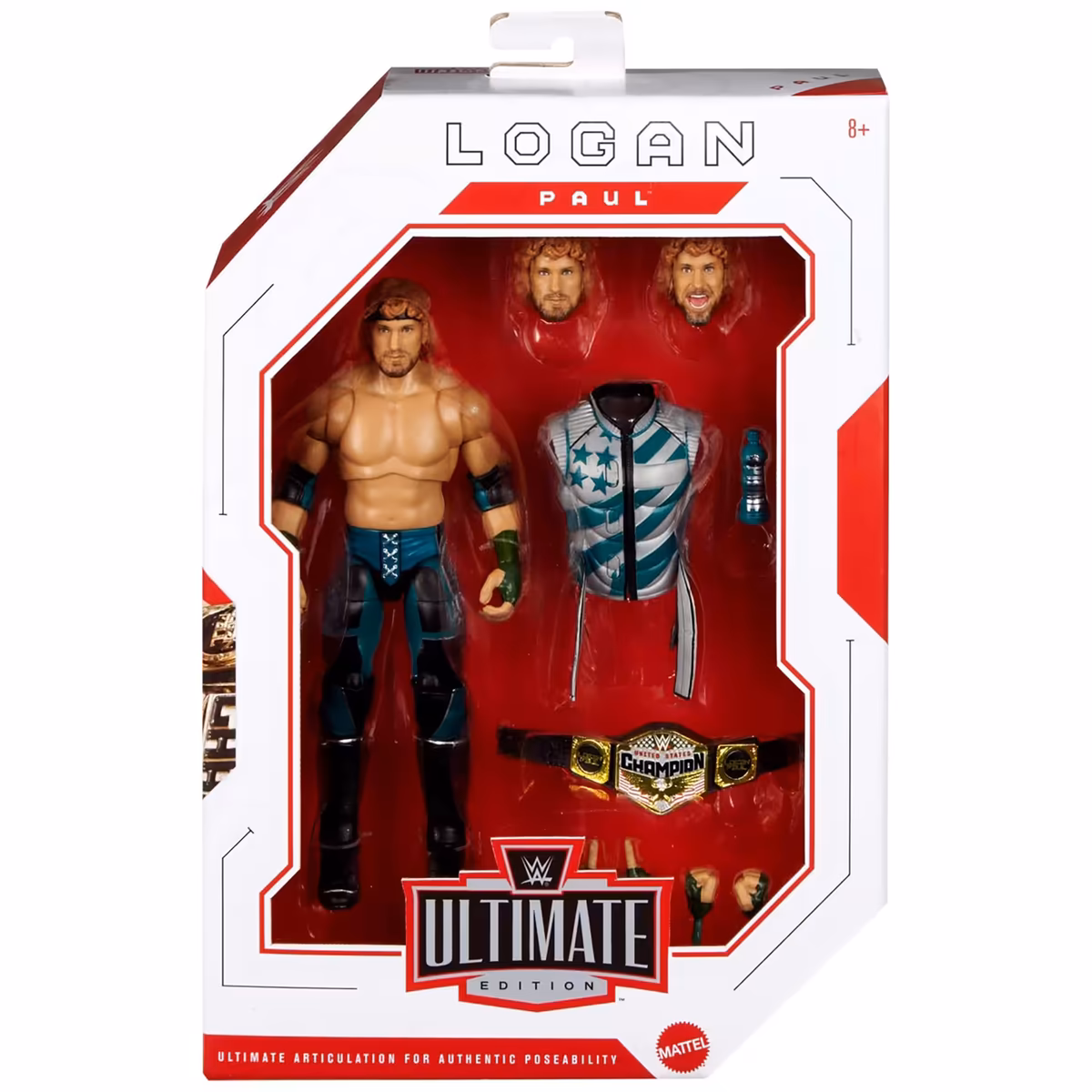 Mattel Logan Paul Ultimate Edition Wave 27 Action Figure 10 Mattel Logan Paul Ultimate Edition Wave 27 Action Figure