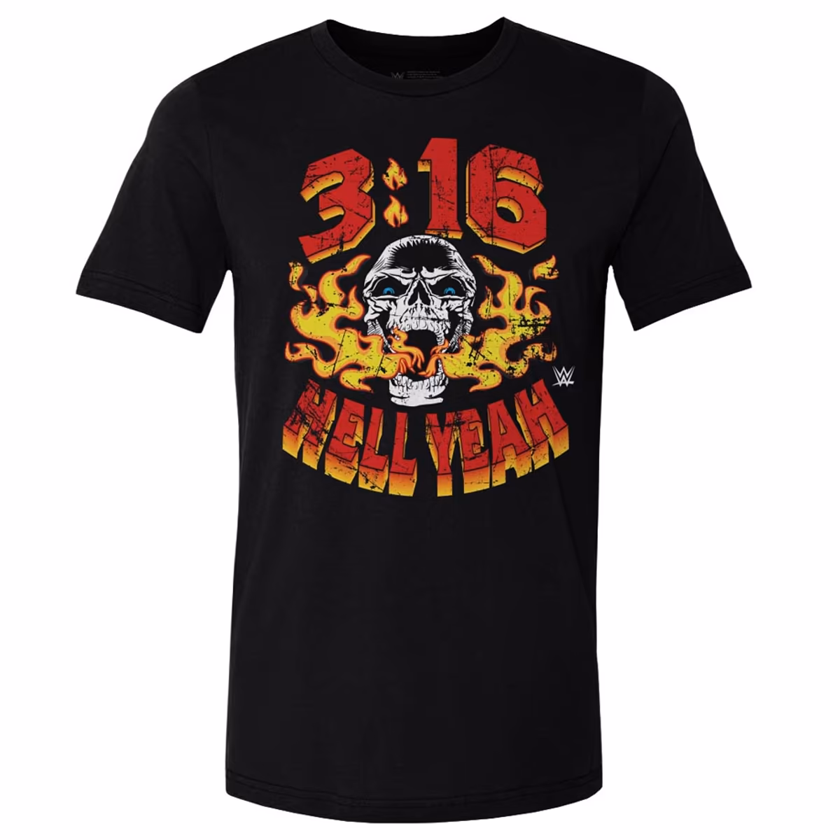 Men's 500 Level Black "Stone Cold" Steve Austin Hell Yeah T-Shirt 6 Men's 500 Level Black "Stone Cold" Steve Austin Hell Yeah T-Shirt