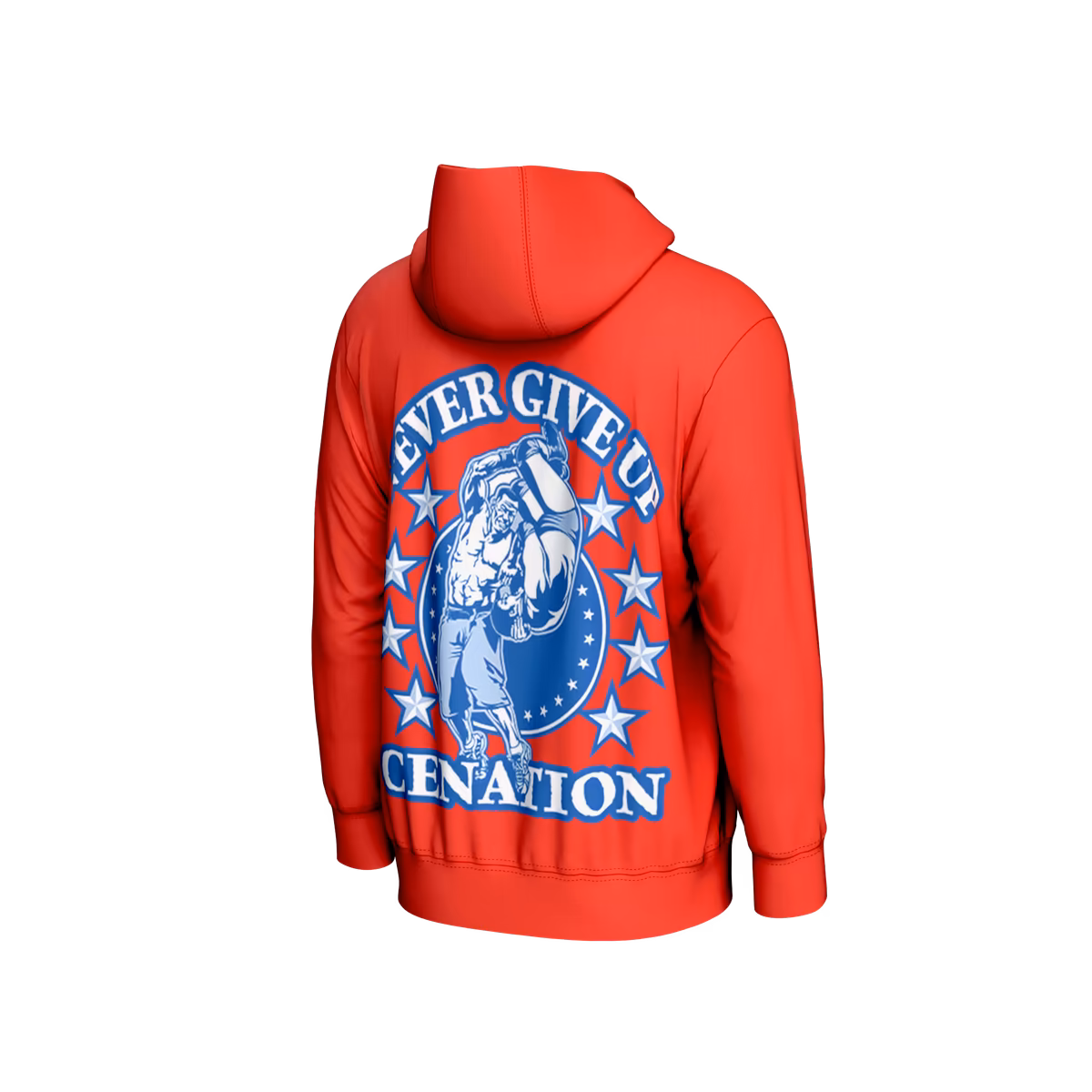 Youth ProSphere Red John Cena Retro Hoodie 4 Youth ProSphere Red John Cena Retro Hoodie