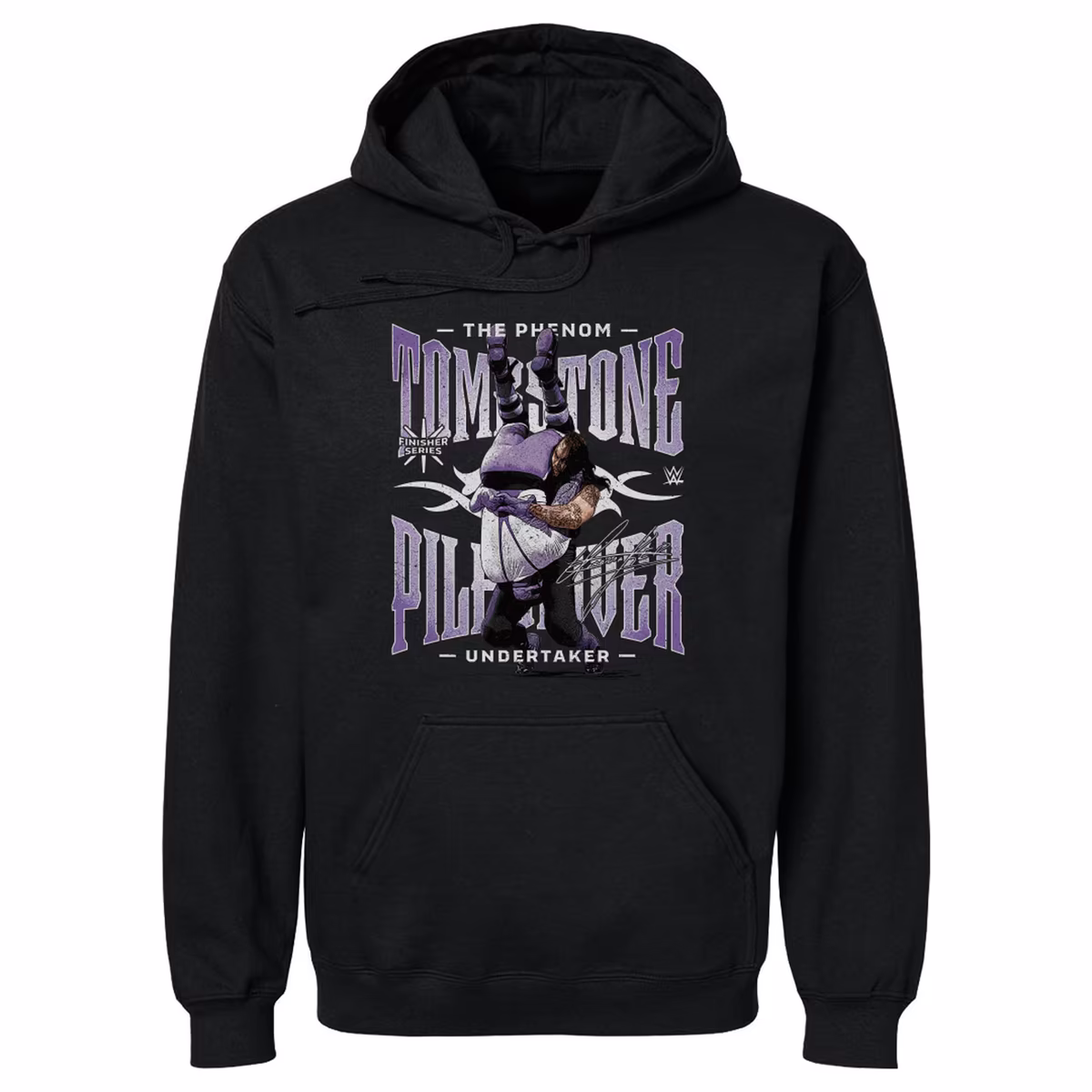 Men's 500 Level Heather Black The Undertaker Pullover Hoodie 1 Men's 500 Level Heather Black The Undertaker Pullover Hoodie