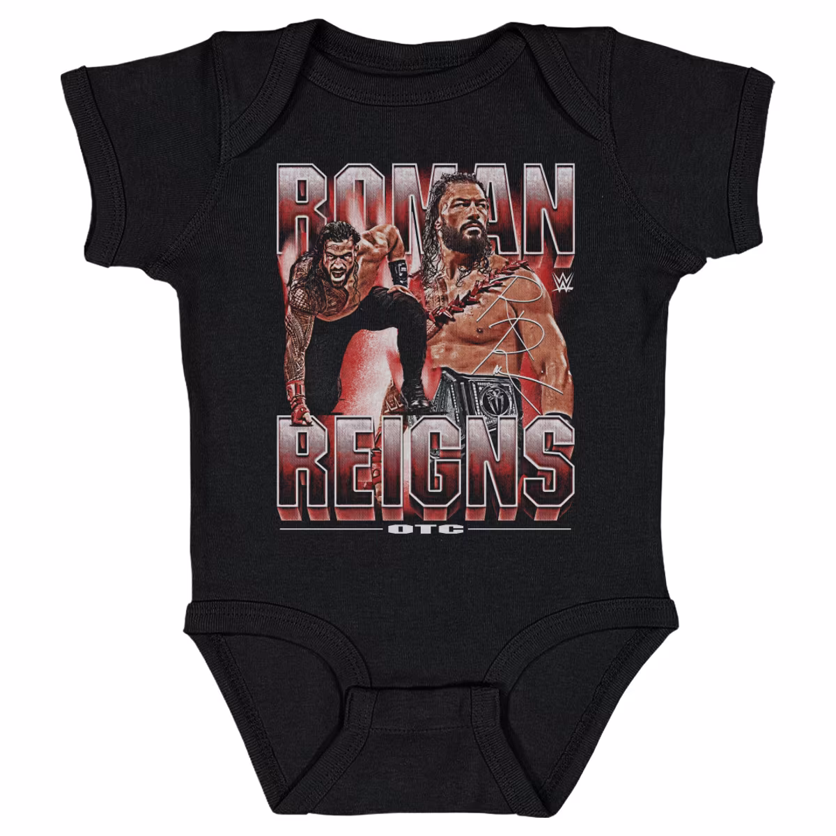 Infant 500 Level Black Roman Reigns Vintage Bodysuit 1 Infant 500 Level Black Roman Reigns Vintage Bodysuit