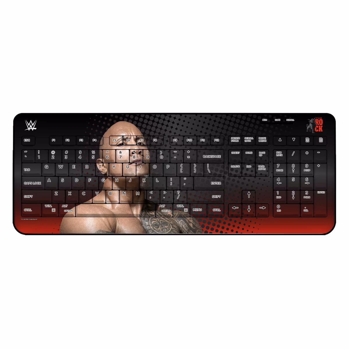 Keyscaper The Rock Superstar Wireless Keyboard 2 Keyscaper The Rock Superstar Wireless Keyboard