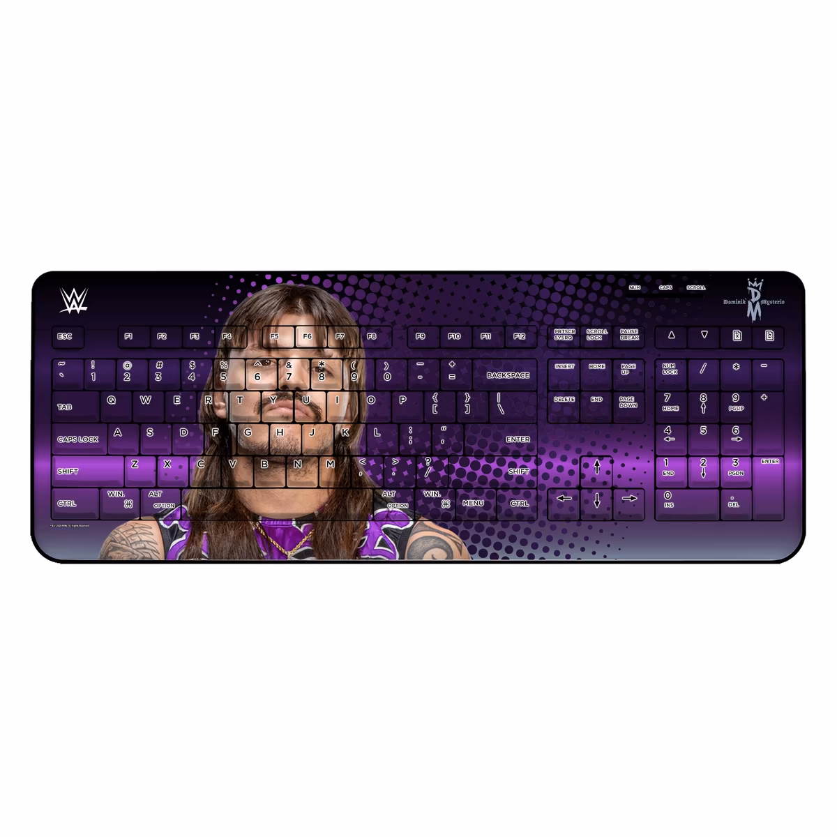 Keyscaper Dominik Mysterio Superstar Wireless Keyboard