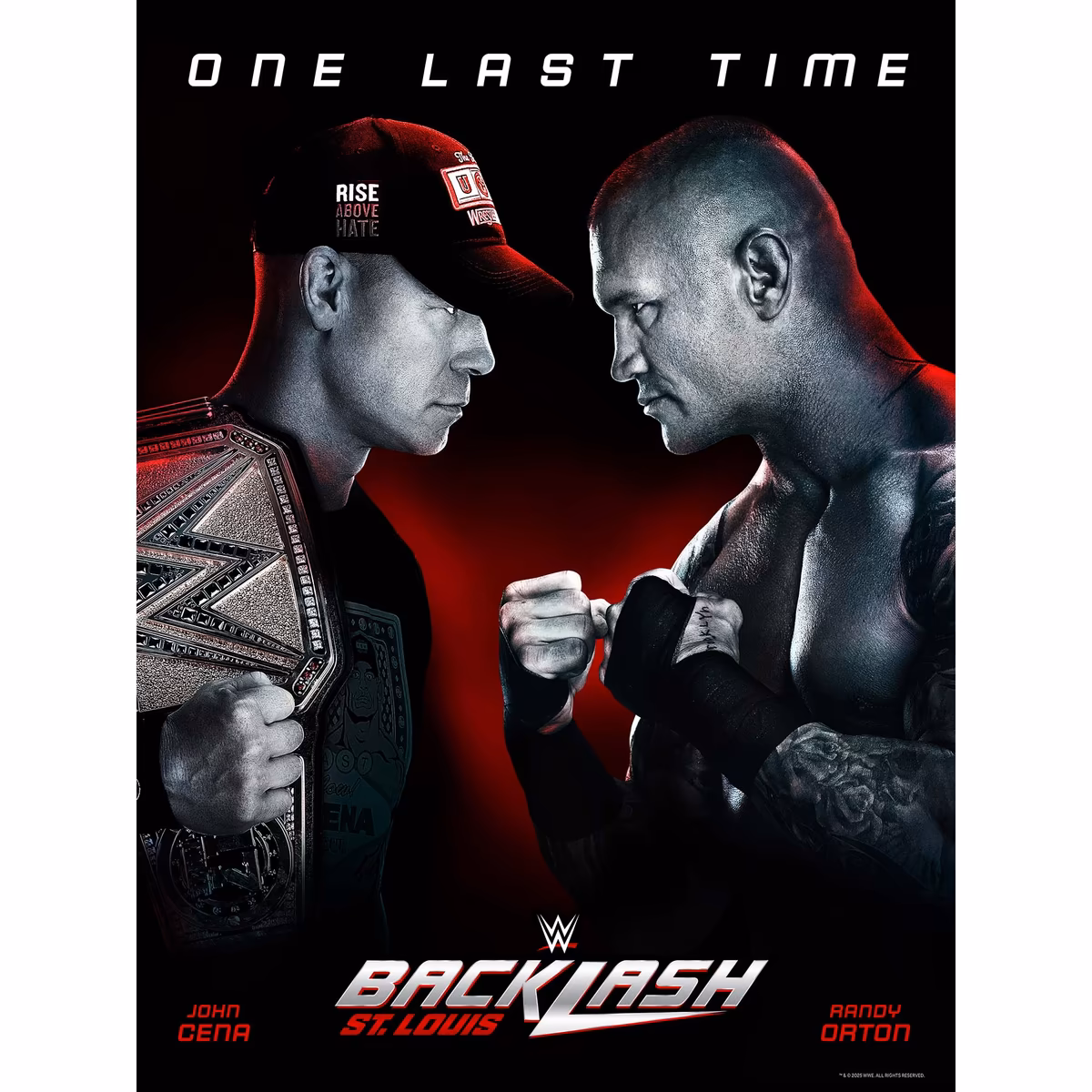 WWE 2025 Backlash 18" x 24" Event Poster Art Photograph