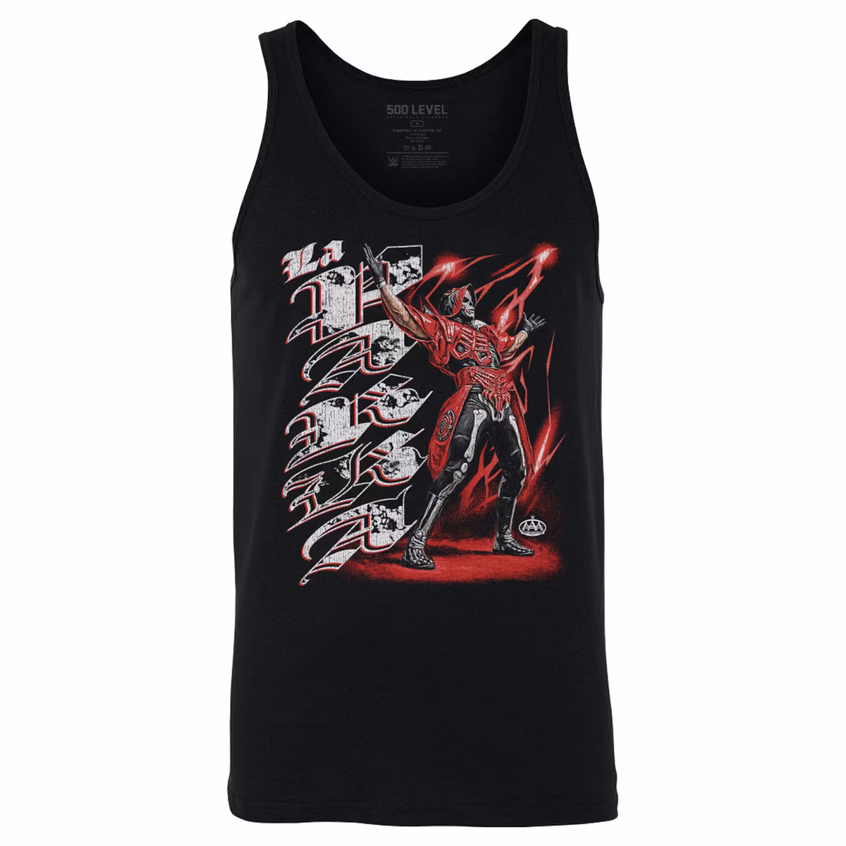 Men's 500 Level Black La Parka Vertical Tank Top