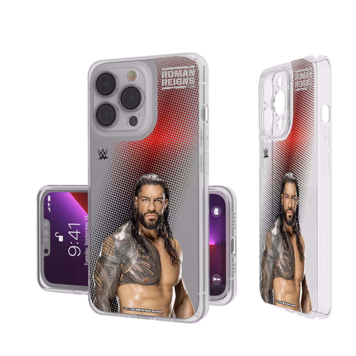 Keyscaper Roman Reigns WWE Superstar iPhone Clear Case