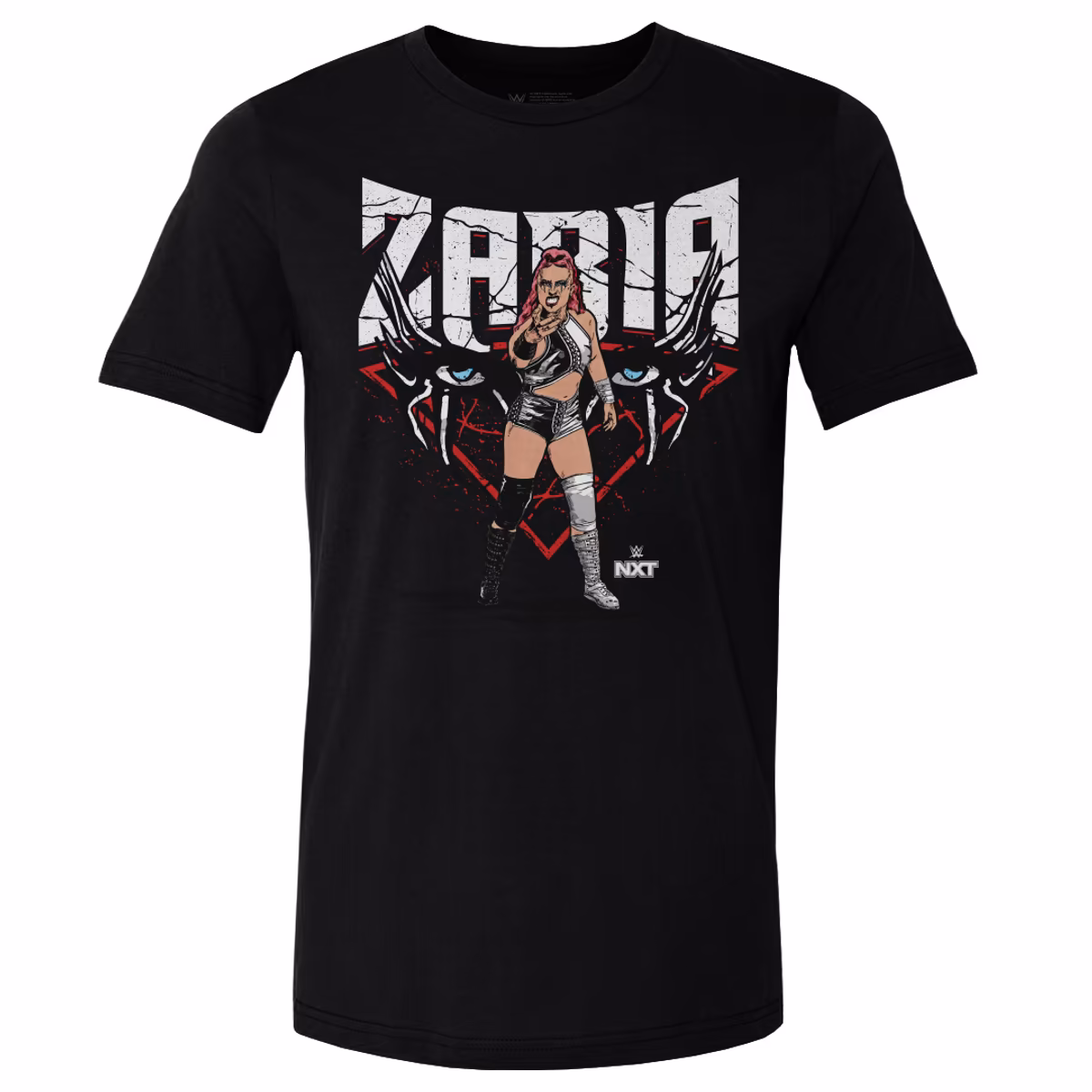 Men's 500 Level Black Zaria Eyes T-Shirt 2 Men's 500 Level Black Zaria Eyes T-Shirt