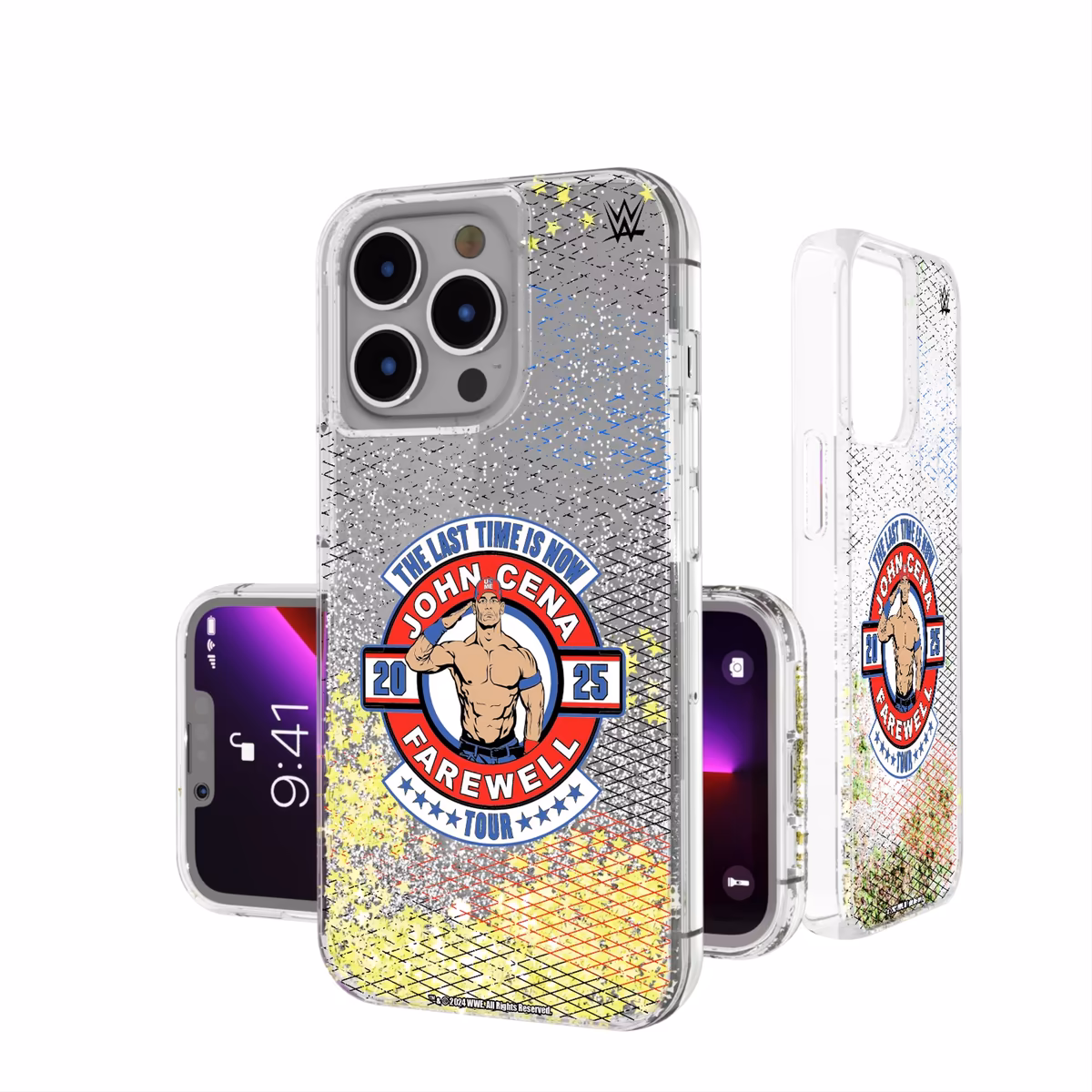 Keyscaper John Cena Farewell Tour 2025 iPhone Glitter Case 2 Keyscaper John Cena Farewell Tour 2025 iPhone Glitter Case