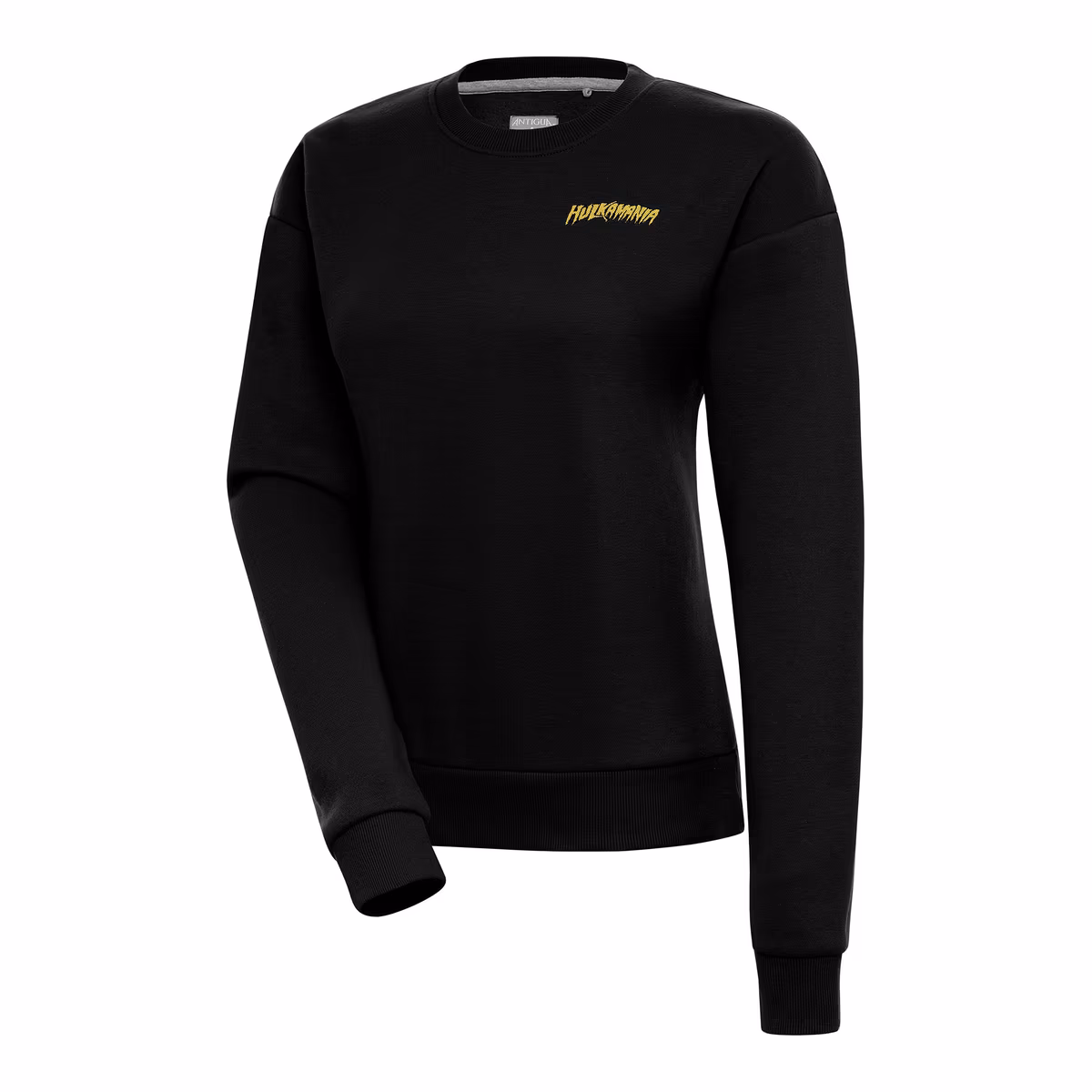Women's Antigua Black Hulk Hogan Victory Pullover Sweatshirt 3 Women's Antigua Black Hulk Hogan Victory Pullover Sweatshirt