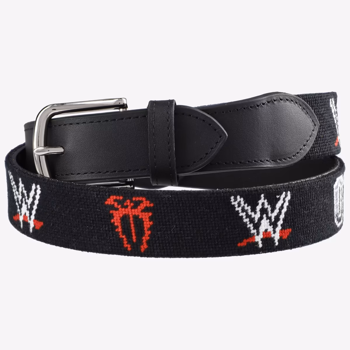 Men's Roman Reigns Needlepoint Belt 2 Men's Roman Reigns Needlepoint Belt