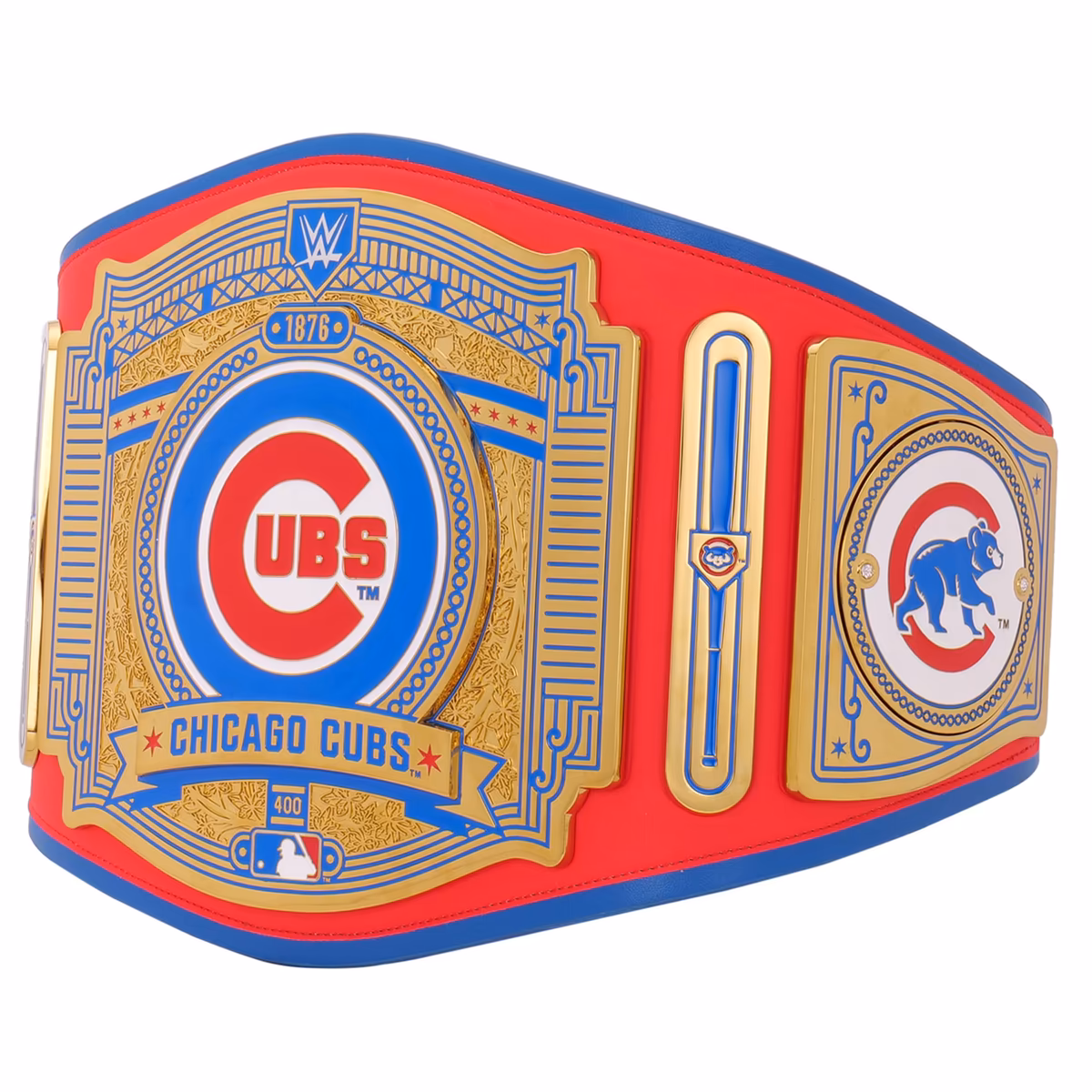 Chicago Cubs WWE Legacy Title Belt 3 Chicago Cubs WWE Legacy Title Belt