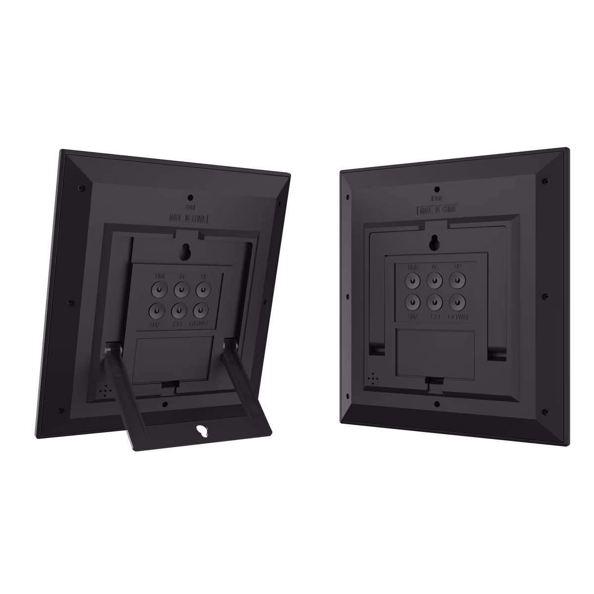 Keyscaper Gray The Rock Digital Desk/Wall Clock 3 Keyscaper Gray The Rock Digital Desk/Wall Clock