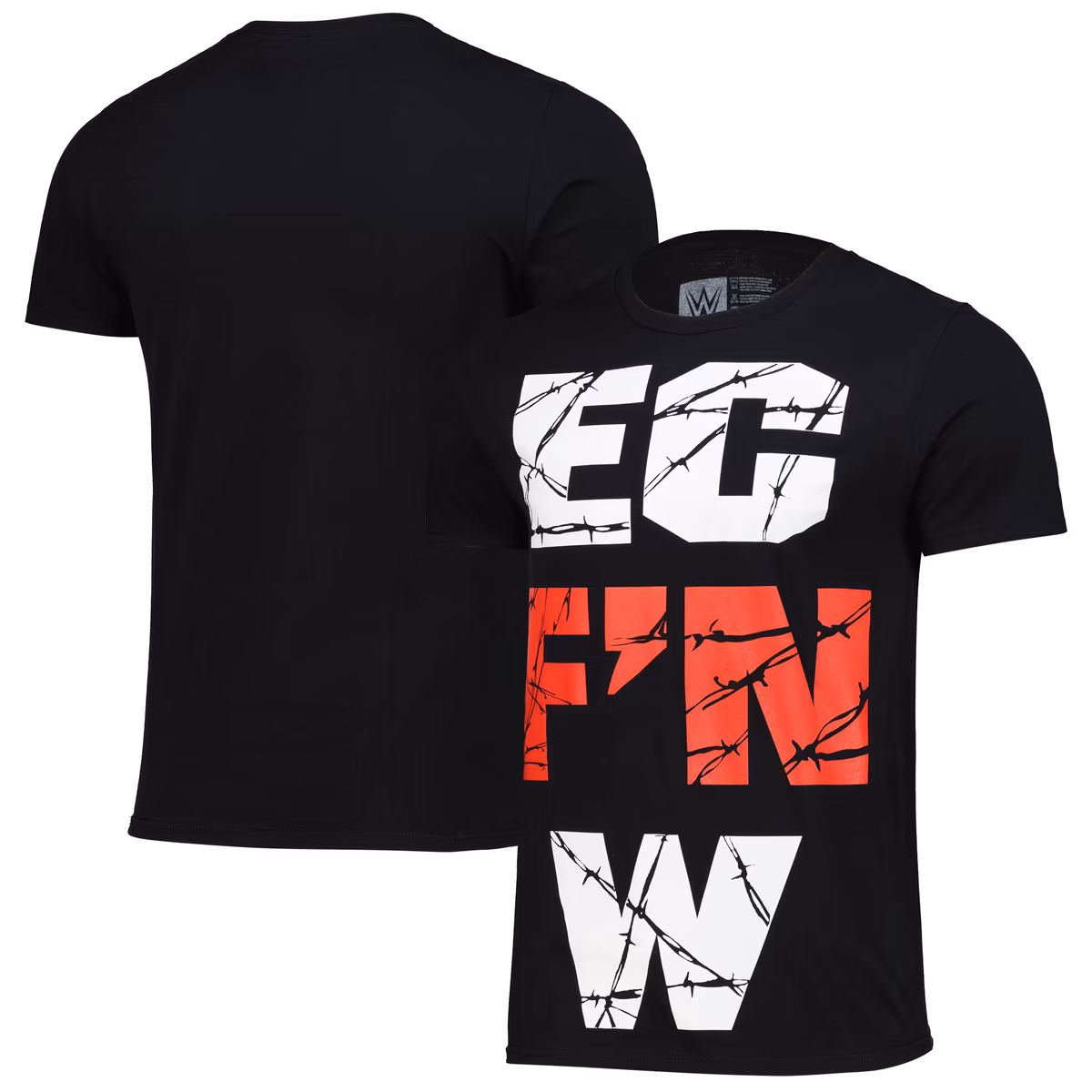 Men's Black ECW EC F'N W T-Shirt