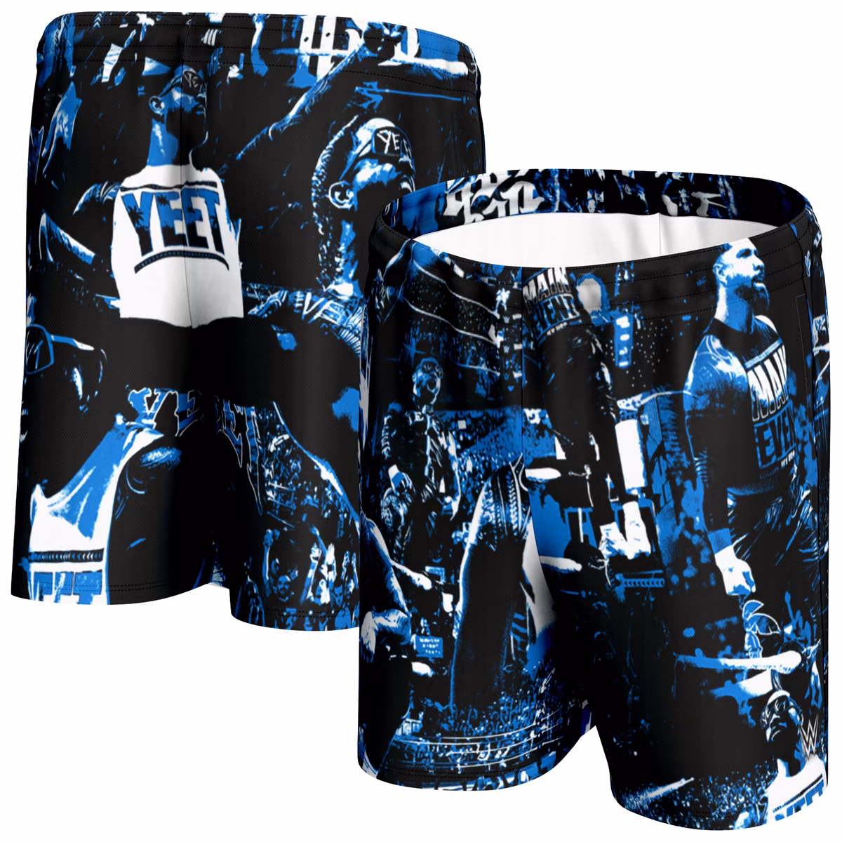 Men's ProSphere Black Jey Uso Crowd Shorts 1 Men's ProSphere Black Jey Uso Crowd Shorts