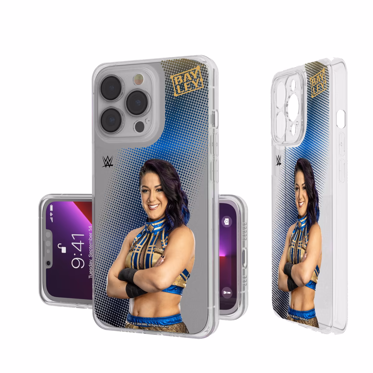 Keyscaper Bayley WWE Gold Bay Superstar iPhone Clear Case