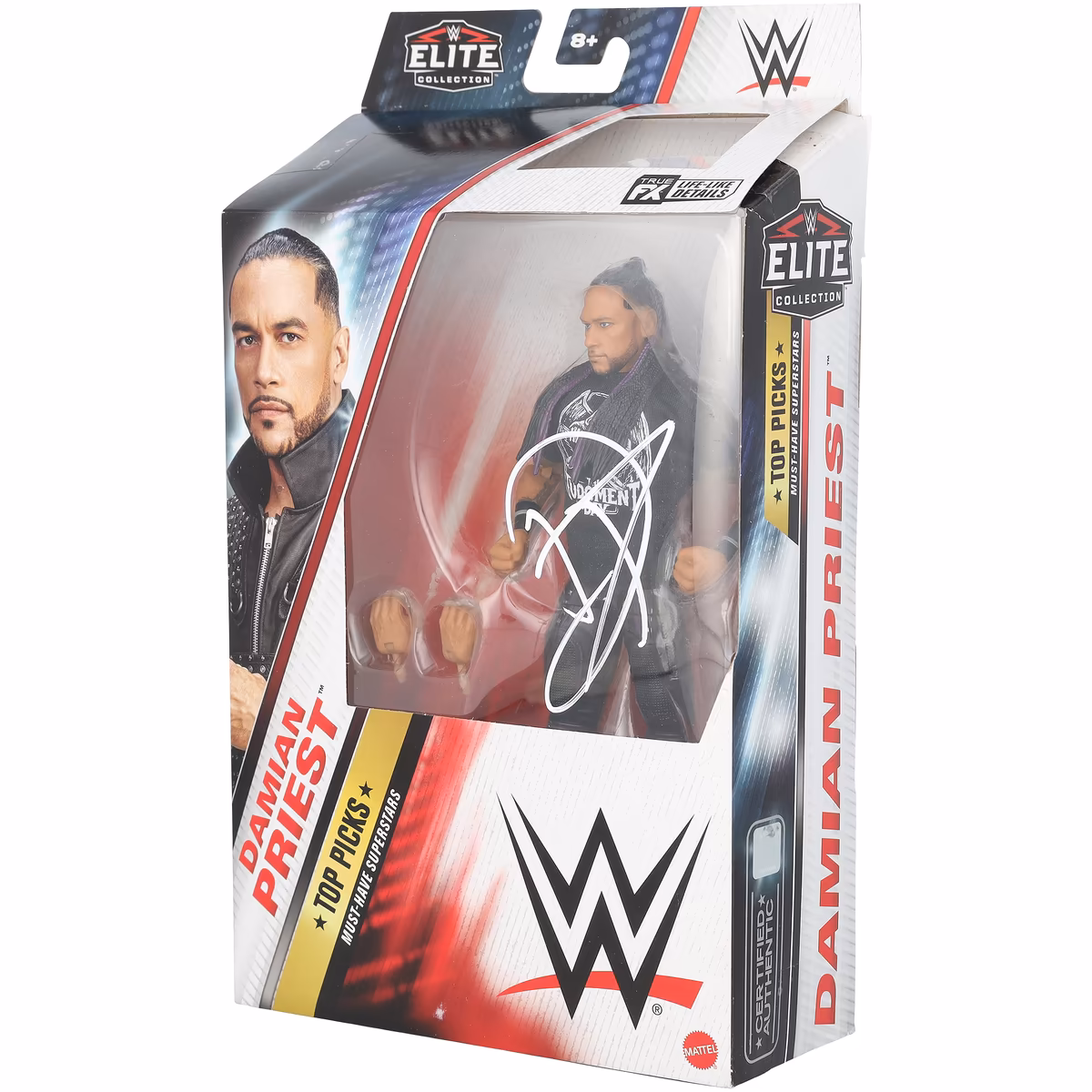 Damian Priest WWE Autographed Mattel Elite Top Picks Wave 3 Action Figure 1 Damian Priest WWE Autographed Mattel Elite Top Picks Wave 3 Action Figure