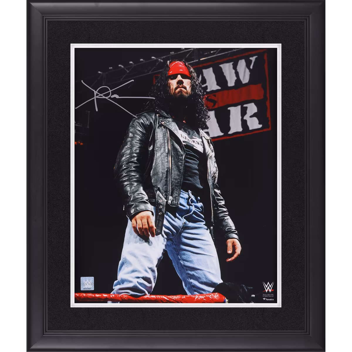X-Pac WWE Autographed Framed 16" x 20" Standing On The Ropes Photograph 6 X-Pac WWE Autographed Framed 16" x 20" Standing On The Ropes Photograph