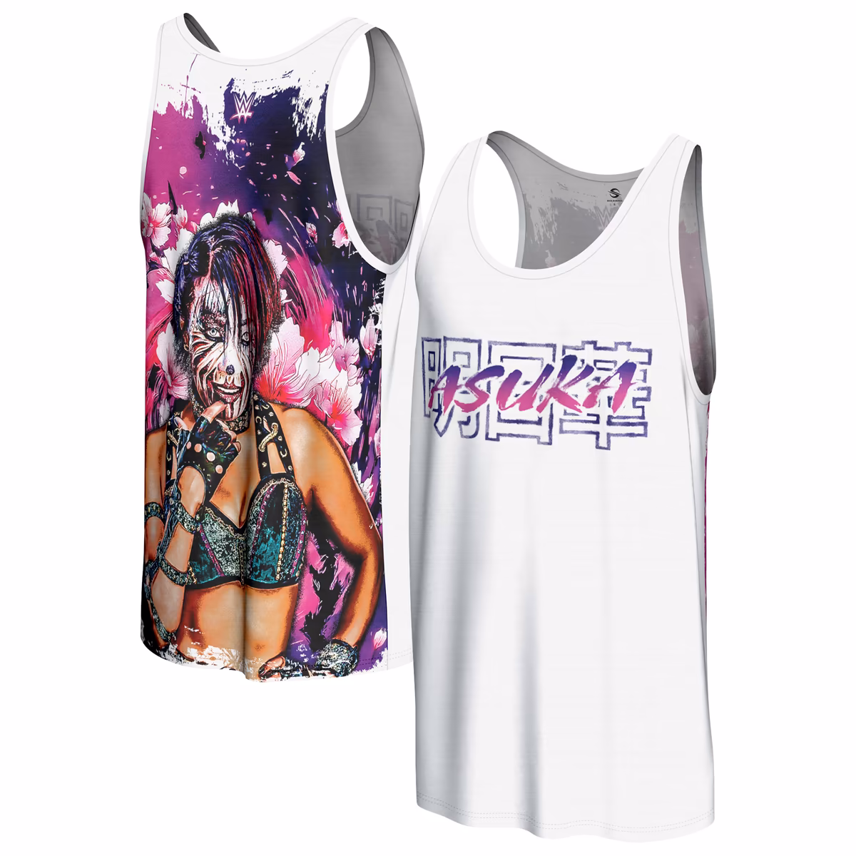 Men's ProSphere White Asuka Blossom Tank Top 8 Men's ProSphere White Asuka Blossom Tank Top