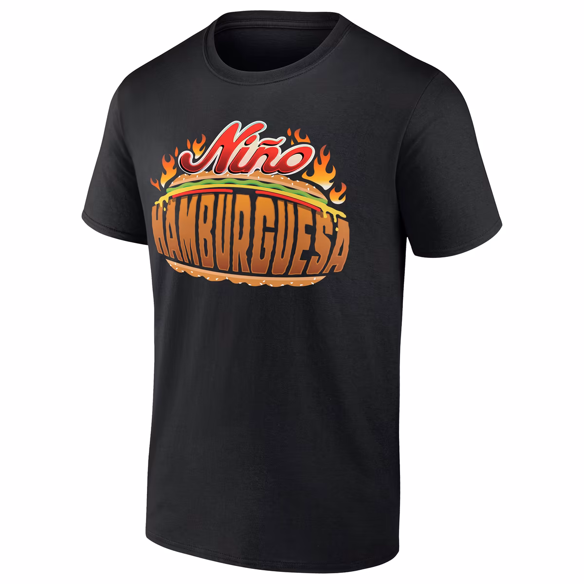 Men's Black Niño Hamburguesa AAA Superstar T-Shirt 3 Men's Black Niño Hamburguesa AAA Superstar T-Shirt