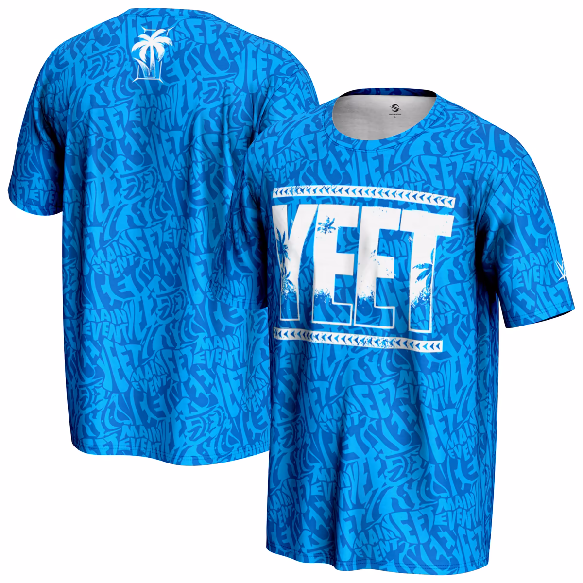 Men's ProSphere Blue Jey Uso Yeet Camo T-Shirt 5 Men's ProSphere Blue Jey Uso Yeet Camo T-Shirt