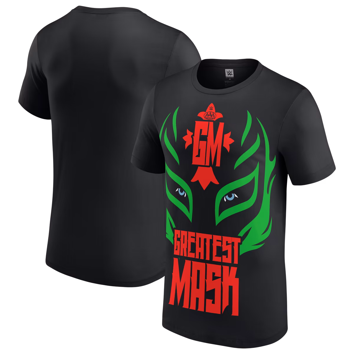 Men's Black Rey Mysterio AAA T-Shirt 1 Men's Black Rey Mysterio AAA T-Shirt