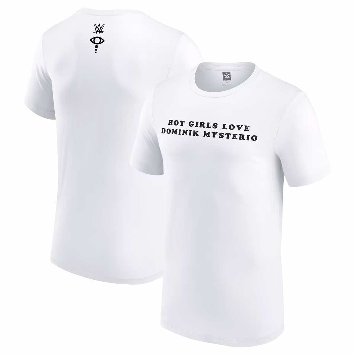 Men's White Liv Morgan Hot Girls Love Dominik Mysterio T-Shirt