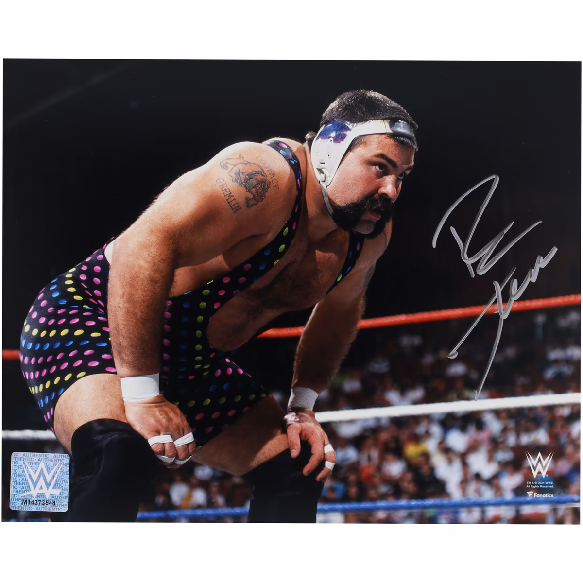 Rick Steiner WWE Autographed 8" x 10" In Ring Photograph