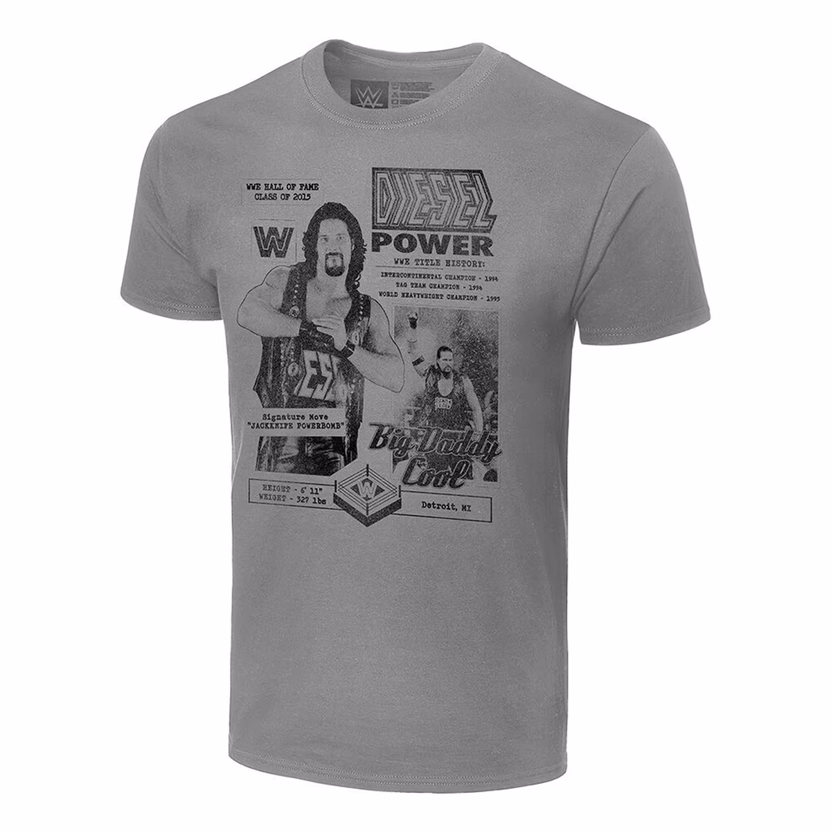 Men's Gray Diesel Fanzine T-Shirt 4 Men's Gray Diesel Fanzine T-Shirt