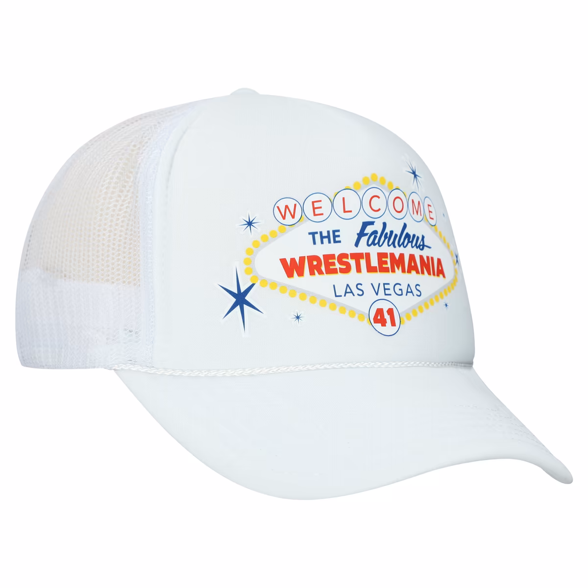 Men's White WrestleMania 2025 Contenders Adjustable Hat 4 Men's White WrestleMania 2025 Contenders Adjustable Hat