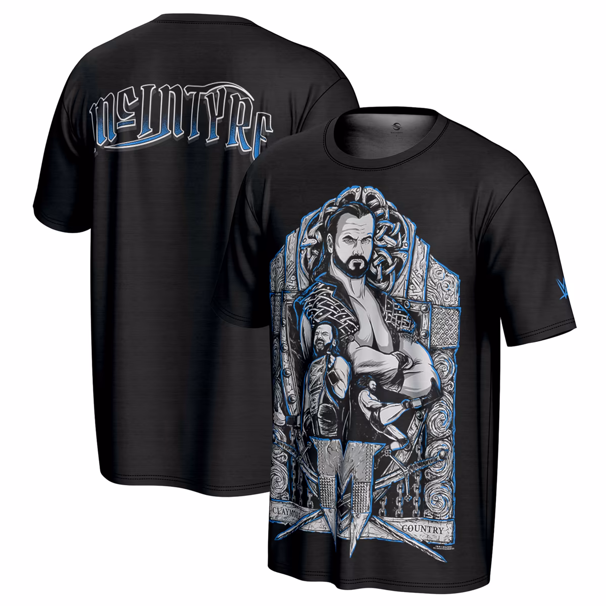 Youth ProSphere Black Drew McIntyre Superstar Collage T-Shirt 6 Youth ProSphere Black Drew McIntyre Superstar Collage T-Shirt