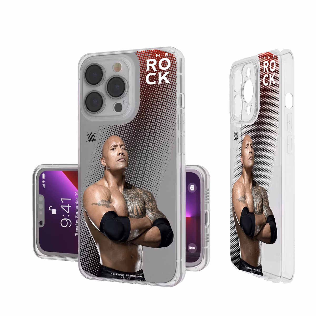 Keyscaper The Rock WWE Solid Superstar iPhone Clear Case