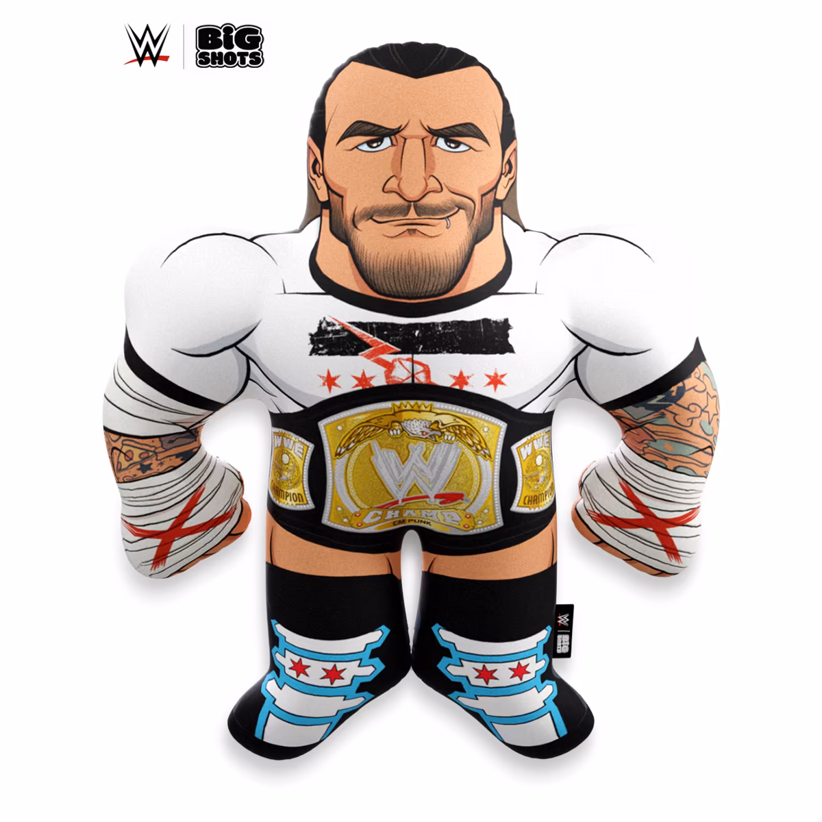 Big League Pillows CM Punk Spinner Retro Big Shots Pillow