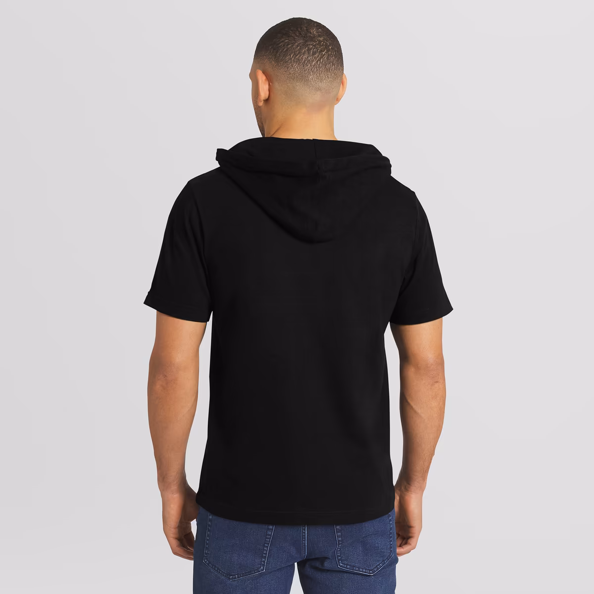 Men's Darius Rucker Collection by Fanatics Black CM Punk Hooded T-Shirt 3 Men's Darius Rucker Collection by Fanatics Black CM Punk Hooded T-Shirt