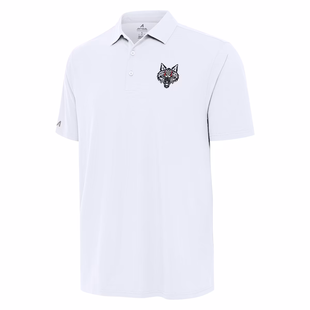 Men's Antigua White Jacob Fatu Era Polo 3 Men's Antigua White Jacob Fatu Era Polo