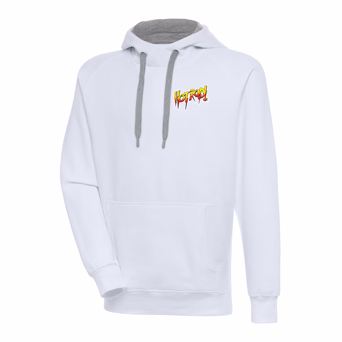 Men's Antigua  White "Rowdy" Roddy Piper Victory Pullover Hoodie