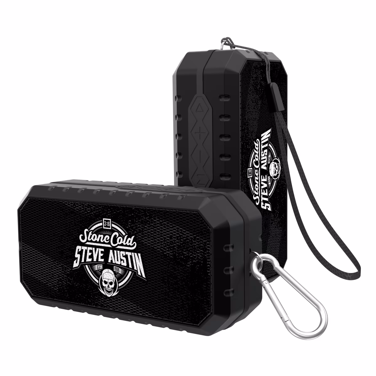 Keyscaper Black "Stone Cold" Steve Austin Water Resistant Bluetooth Speaker 9 Keyscaper Black "Stone Cold" Steve Austin Water Resistant Bluetooth Speaker