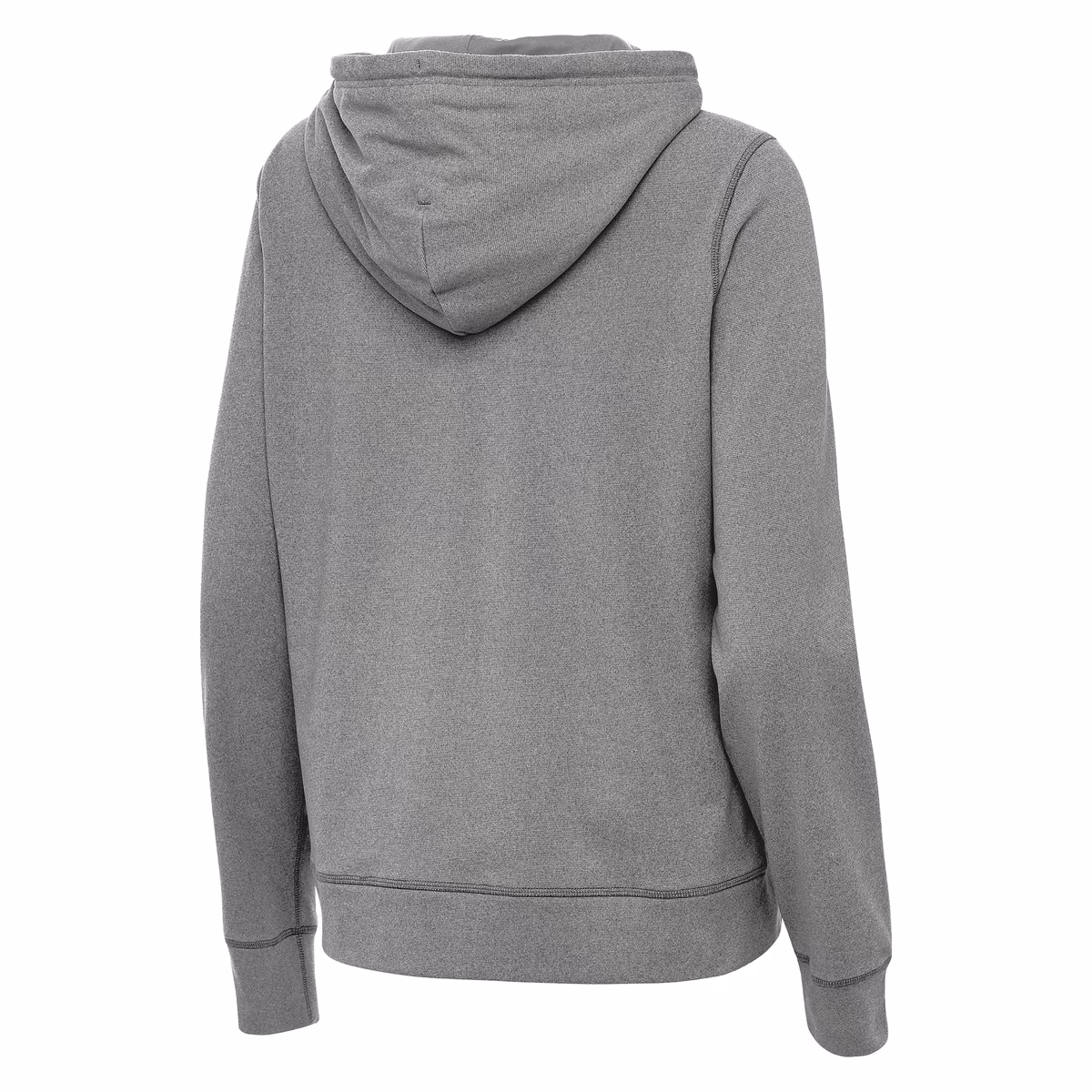 Women's Antigua Heather Charcoal The Ultimate Warrior Justice Pullover Hoodie 4 Women's Antigua Heather Charcoal The Ultimate Warrior Justice Pullover Hoodie