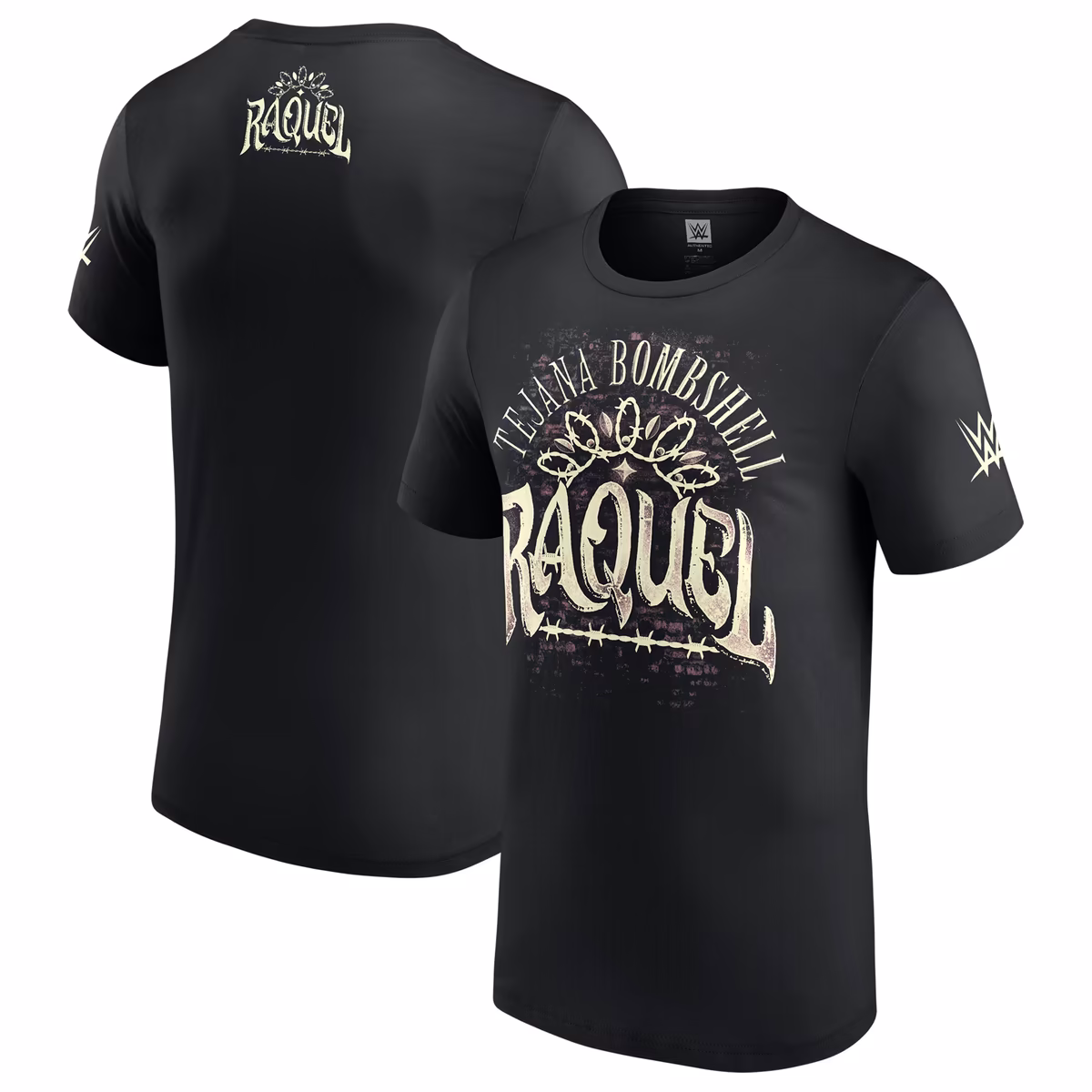 Men's Black Raquel Rodriguez Tejana Bombshell T-Shirt